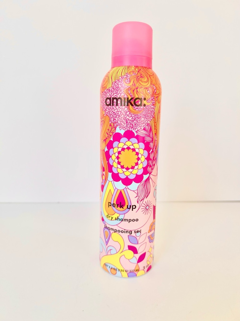 Amika Perk Up Dry Shampoo — Brand New, Rare Limited Edition Design - 5.3 US Oz